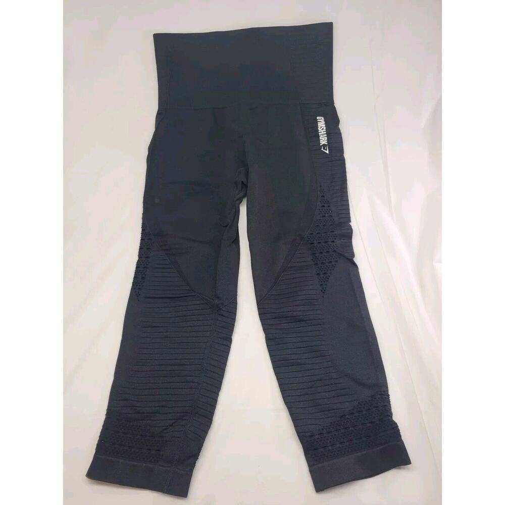Gymshark Pants Women Medium Leggings Black Athletic Leisure Workout Gym Sports